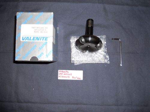 Valenite multi-purpose face/flycut. ,vrt.mfs203 w/inserts &amp; screwdriver for sale