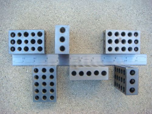 LOT 6 Toolmakers 1-2-3 Blocks - Used