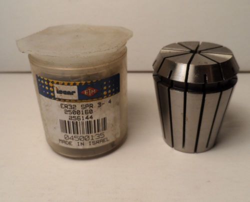 Iscar etm er32 spr  3-4mm  1/8 collet  *new*  4500135  - 2 available for sale