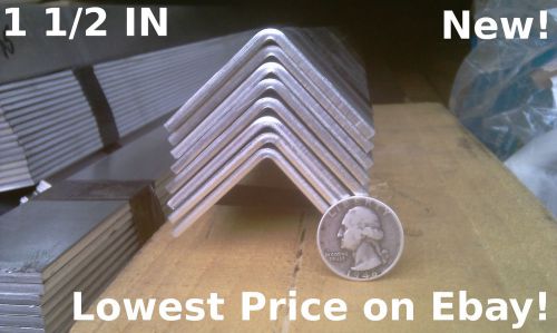 Aluminum Angle 1-1/2” x 1-1/2” x 24 in, 1/8 in thick, 1.5 IN x 1.5 IN, NEW!,USA!