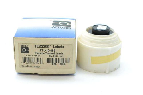 New brady ptl-16-499 18506 tls2200 portable thermal label d404989 for sale