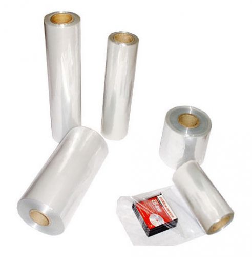 36&#034; 1500 ft shrink wrap centralfold film 100 gauge pvc retail packing packaging for sale