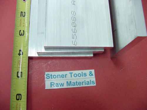28 pieces 1/4&#034; x 3&#034; aluminum 6061 flat bar 4&#034; long t6511 solid plate mill stock for sale