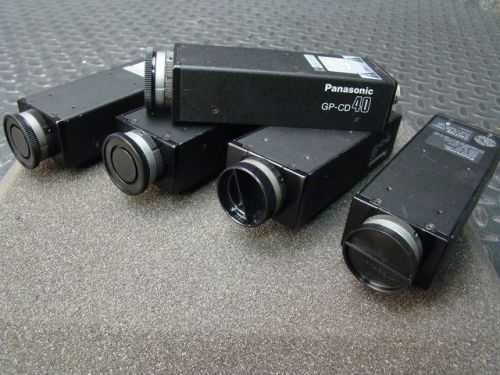 Machine Vision CCD Cameras - Panasonic GP-CD40 - 5 each