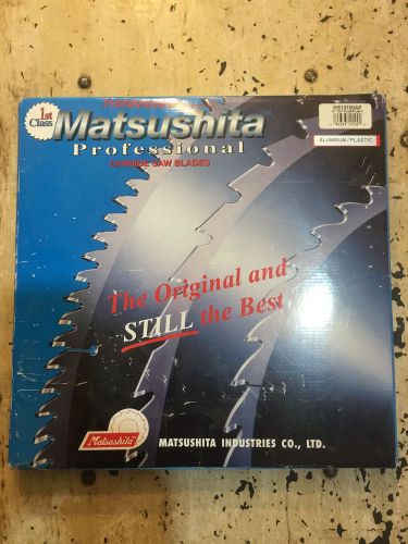 Brand New, Opened, Matsushita Aluminum/Plastic Saw Blade 12&#034; MS12100AP
