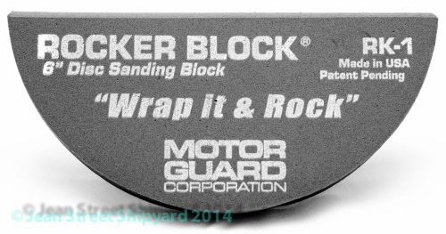 Motor guard auto marine rk-1 rocker block sanding block new for sale