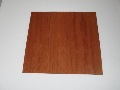 40 Year old Mahogany Wood veneer Sheet 10&#039;&#039; x 12&#039;&#039; X 1/28 OR .0357 NOS