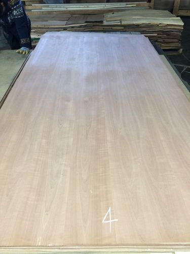 Wood Veneer Pearwood 48x93 1pc total 10Mil Paper Backed(You chose) &#034;EXOTIC&#034;PL4-7