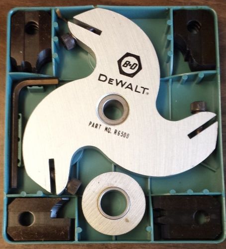 DeWALT 3-knife shaper head set TR-6501