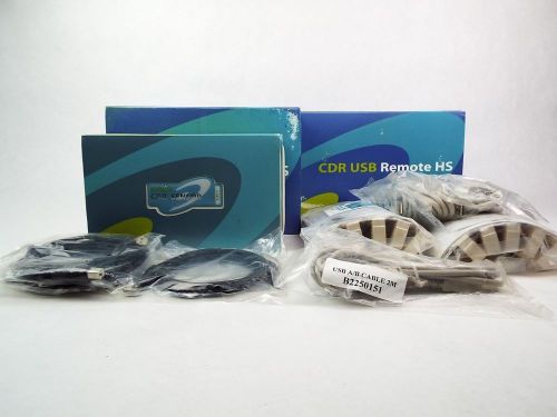 Lot of 2 schick cdr digital dental x-ray sensors size 1 &amp; 2 new in package for sale