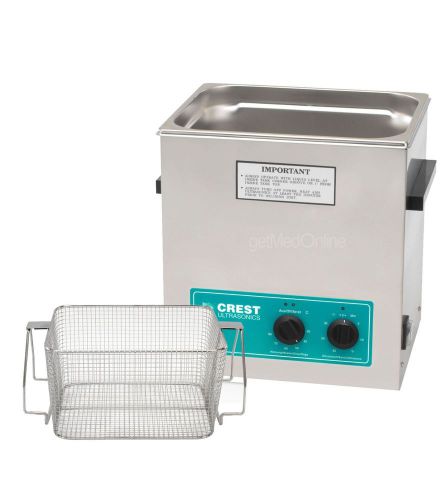 Crest 3.25 Gal Ultrasonic Cleaner w/Timer+HEAT+COVER+BASKET, CP1100HT