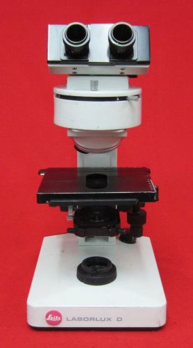 Leitz Laborlux D 50-60Hz Microscope W/ Base Stand 020-505.030 #F7