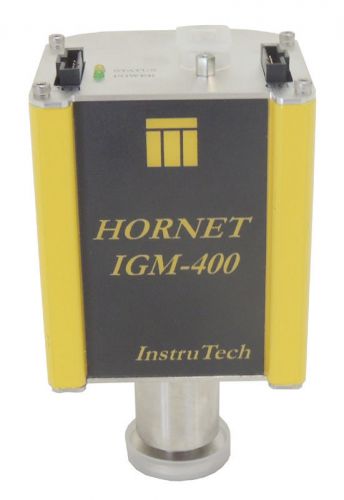 InstruTech IGM-400 Hornet Hot Cathode Ionization Vacuum Gauge Dual Convection