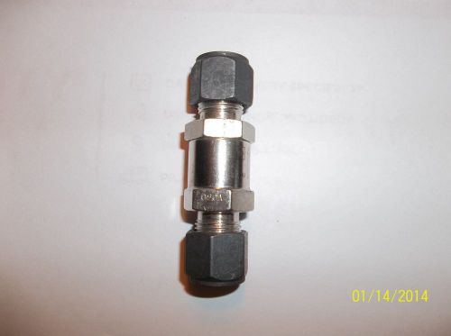 Parker-cpi -(j) 3/8 od- 316- ss- check valve - 6z-1-ss - 1 - pc for sale