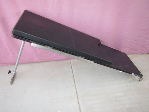 Amsco surgical full 62&#034;x20&#034; or table radiolucent extension w/ support leg &amp; pad for sale