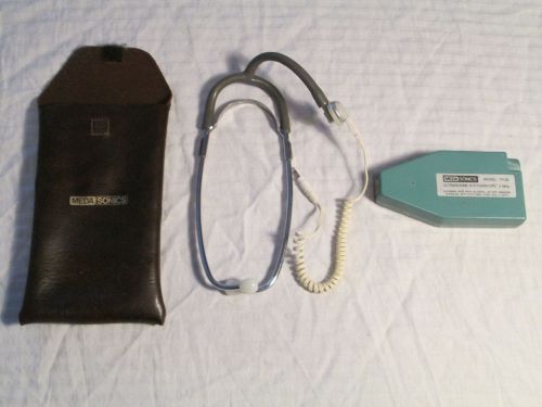 Meda sonics fp3b ultrasound stethoscope 2mhz for sale