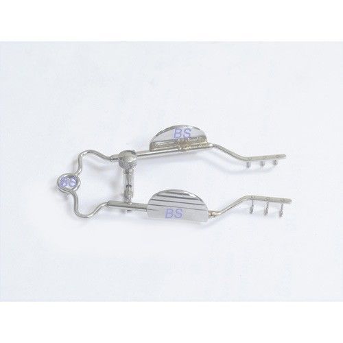 Ss screw lock eye speculum ophthalmic surgical instruments screw size 3x3 semi for sale