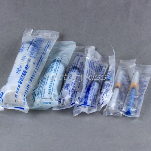 20x 30ml plastic disposable nutrient syringe sampler lab accurate measuring iuk for sale