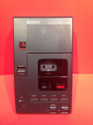 SONY M-2000 MICRO-CASSETTE RECORDER/TRANSCRIBER W/ POWER SUPPLY