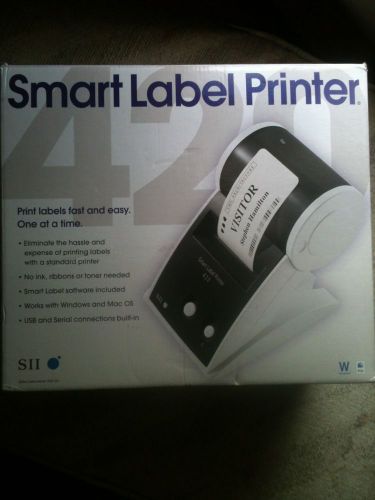 Seiko Smart Label Printer 420 SII Instruments USA Inc NIB