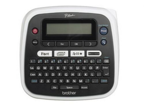 Brother P-Touch Easy-To-Use Label Maker (PT-D200) - White/Black