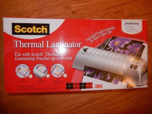 NEW Scotch Thermal Laminator TL901 w/ BONUS 100 Pouches