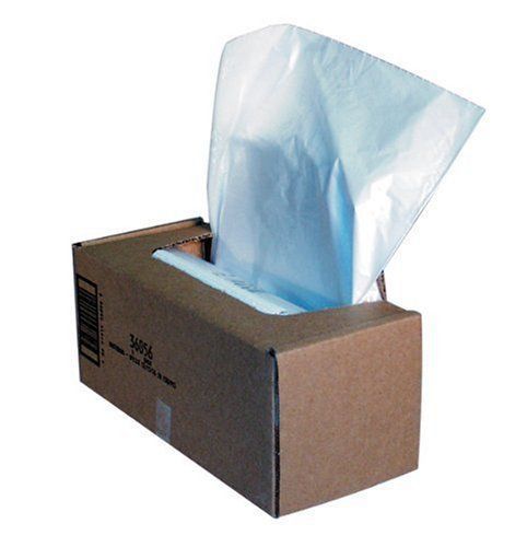Fellowes Shredder Waste Bag - 39 Gal - 50 / Carton - Clear (36056) (fel36056)