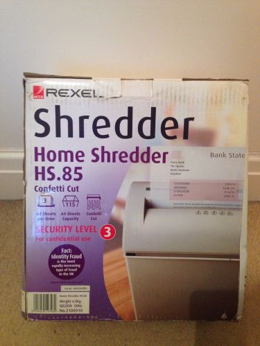 Home Shredder Rexel - unit quantity 1
