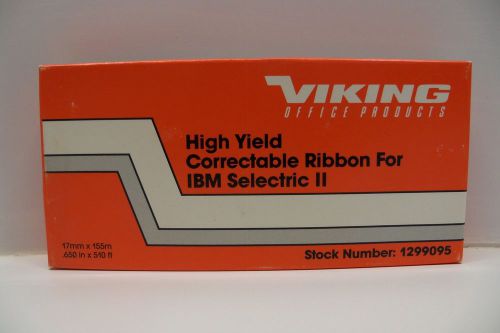 Viking Office Products High Yield Correctable Ribbon IBM Selectric II 2 1299095