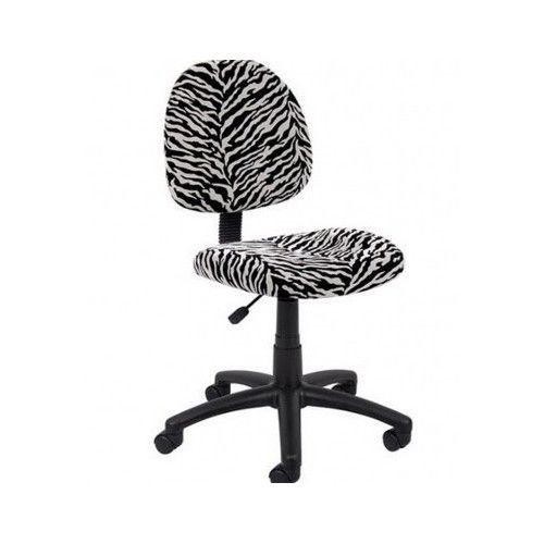 Office desk chair office desk task computer chair ergonomic zebra gift for her