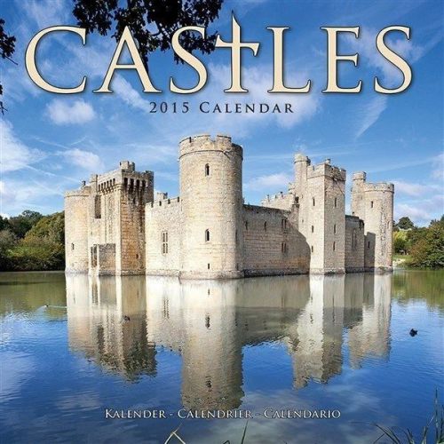 NEW 2015 Castles Wall Calendar by Avonside- Free Priority Shipping!