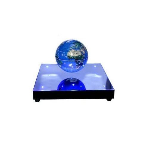 Fascinations Levitron Ion Magnetic Rotating 4&#034;Globe Home Office Amazing NEW