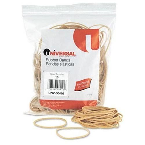 Universal Office Products 00416 Rubber Bands, Size 16, 2-1/2 X 1/16, 475