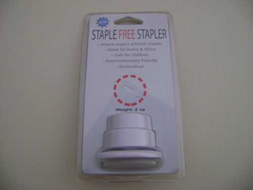 Staple-Free Stapler. NEW!