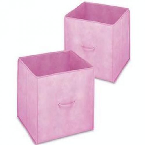 14&#034; Collapsible Cubes Pink Storage &amp; Organization 6405-909-2-PINK