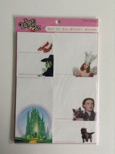 Sticky Notes Wizard of Oz Ruby Shoes Toto Glenda Emerald City Stocking Stuffer