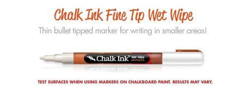 1mm white chalk pen wet wipe marker for sale