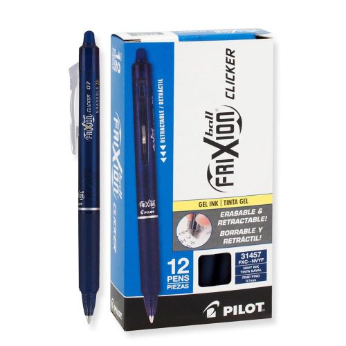 Pilot FriXion Clicker FP Blue (Pilot 31475) - One 12 Pack