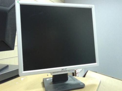 Acer AL1716 17&#034; PC Monitor Flat Screen With Stand Standard IEC power VGA