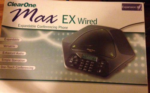 ClearOne MAX EX Conference Expansion Kit # 910-158-015 - EUC - Free Shipping