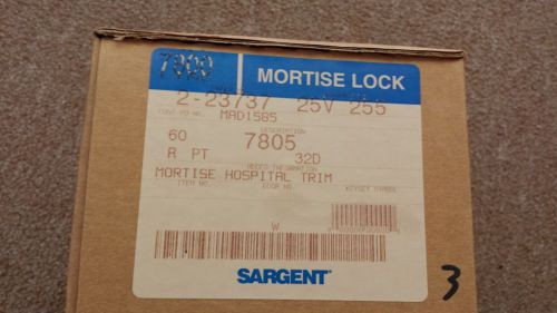 Sargent 7805  commercial mortise locks for sale