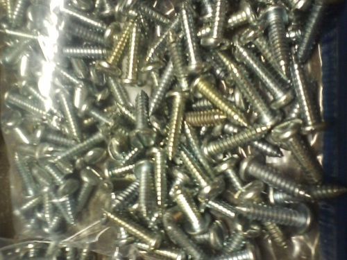 Metal slotted pan head screws 1/4 by 1   900pcs   sheet melal for sale