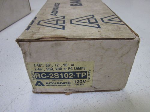 ADVANCE RC-2S102-TP *NEW IN A BOX*