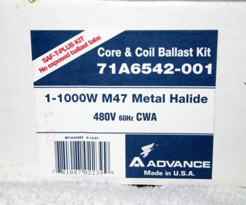 1 new advance 71a6542-001 core and coil ballast kit for sale