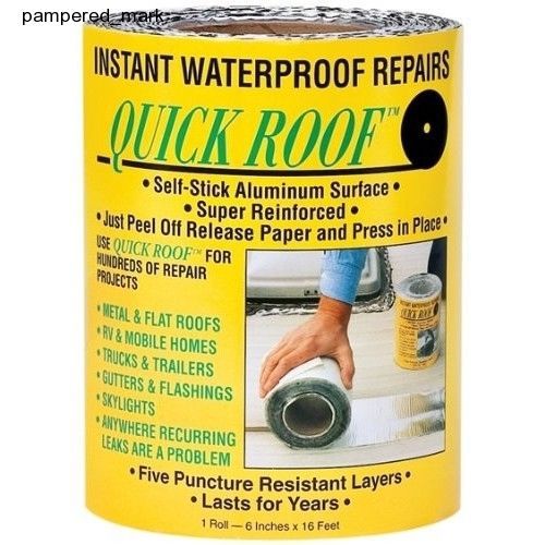 Aluminium Quick Roof Tape Leak Protection Fast Cheap Repair Seal