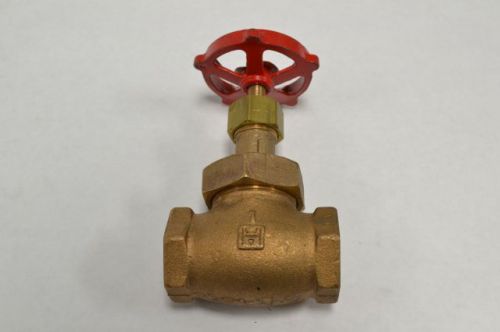 New milwaukee 590 300wog flow control 150 brass 1 in npt globe valve b213772 for sale