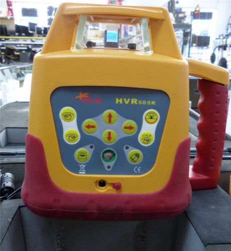 Pacific laser systems pls hvr505r red beam horizontal &amp; vertical rotating laser for sale