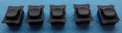 Set of 5 Square Buttons for Aluminum Survey Rods