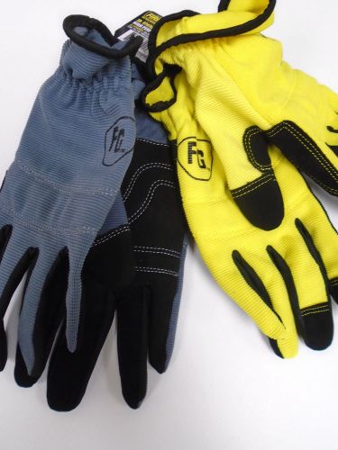 2 pairs work gloves high performance utility by firm grip  large for sale