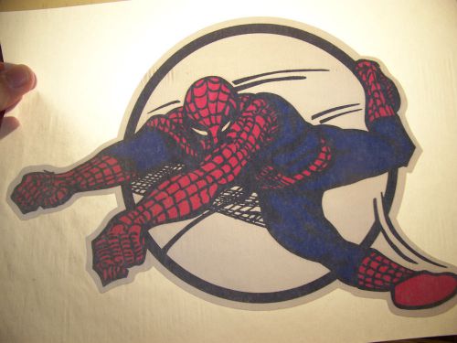 &#034;Casting His Web&#034;  Vintage Transfer (Iron-on heat transfer only)